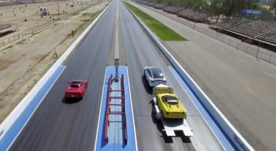 Cea mai umilitoare cursă de drag: Tesla Model X cu remorcă versus Alfa Romeo 4C (VIDEO) - Photo