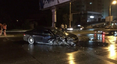 VIDEO: Momentul accidentului cu BMW-ul Seria 7 pe viaduct, surprins de o cameră de bord! - Photo