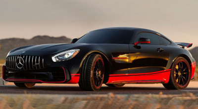 Mercedes-AMG GT R a prins un rol în filmul Transformers! - Photo