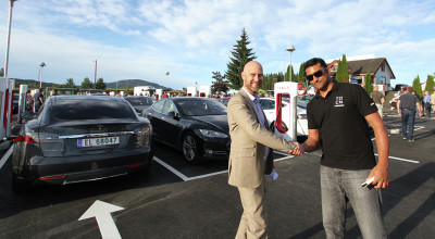 Norvegienii au inaugurat cea mai mare staţie de încărcare pentru maşinile electrice! - Photo