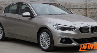 BMW Seria 1 Sedan a fost deconspirat de jurnaliştii chinezi - Photo