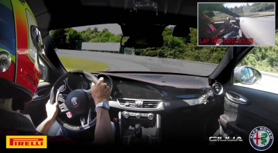 VIDEO: Alfa Romeo Giulia Qaudrifoglio este de neînvins pe Nurburgring! Şi-a umilit practic adversarii - Photo