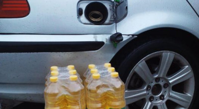 Îşi alimentează BMW-ul cu ulei vegetal! Află cât economiseşte proprietarul maşinii la fiecare 10 litri! - Photo