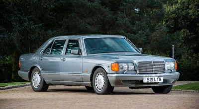 Mercedes-ul blindat al Regelui Iordaniei se vinde acum pentru o sumă simbolică - Photo