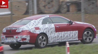 VIDEO: E-Class Coupe 2017 spionat în aer liber! - Photo
