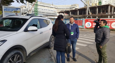 Betonierele atacă din nou! Acum un Hyundai a avut de suferit - Photo