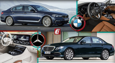 Confruntare în poze: Noul BMW Seria 5 versus Mercedes-Benz E-Class. Tu pe care îl preferi? - Photo