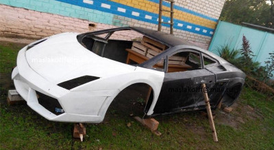 Belorușii au construit un Lamborghini Gallardo în ”sarai”! - Photo