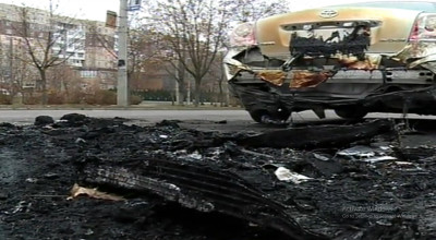 Dormea în maşină când aceasta a luat brusc foc! S-a întâmplat aseară, în sectorul Ciocana al capitalei - Photo