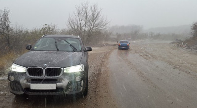 Atenție șoferi! În sudul țării ninge ca în poveste. Aveți grijă ca mașina să fie echipată corespunzător! - Photo