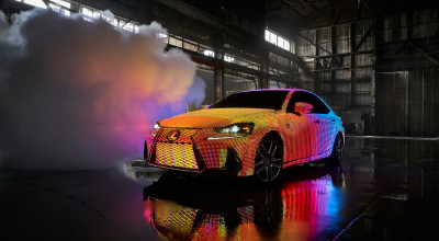 Tuning cu beculeţe: Lexus IS 2017 cu împodobit cu 41.999 de LED-uri! (VIDEO) - Photo