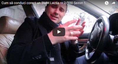 Cum să conduci corect un BMW partea a II-a: Vezi cu ce alte recomandări revine bloggerul! - Photo