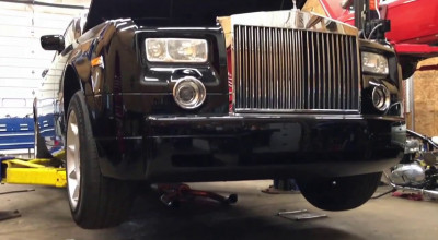 Zici că-i supercar! Iată cum sună motorul unui Rolls-Royce Phantom fără ţeava de eşapament - Photo