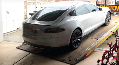 Şi-a lăsat Tesla în parcarea aeroportului pentru câteva zile şi a găsit-o cu bateriile descărcate! - Photo