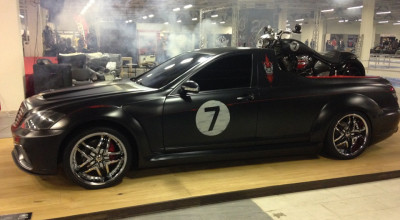 Made in Russia: Mercedes-Benz S-Class PICKUP, sau proiectul UTE Black Kox - Photo