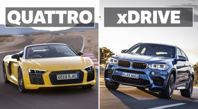 VIDEO: Audi quattro versus BMW xDrive? Ambele sisteme explicate aici! Vezi diferenţele - Photo