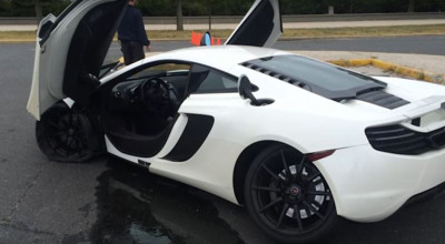 VIDEO: A închiriat un McLaren 12C cu 99 de dolari şi l-a accidentat. Prejudiciul trece de 100.000 USD! - Photo
