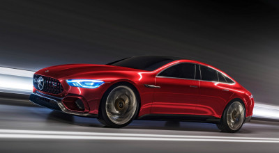 Mercedes-AMG GT Concept, prototipul care se opune expansiunii Porsche Panamera! - Photo