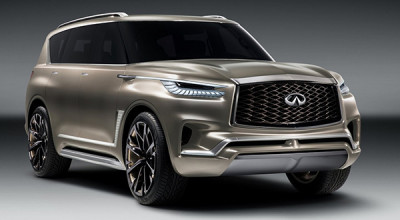 Infiniti a prezentat noul concept QX80 Monograph. Previzualizează viitorul SUV vârf de gamă - Photo