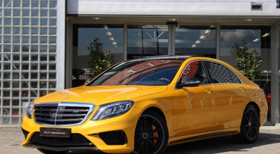 Foarte galben şi extrem de scump. Iată cu cât se vinde acest S65 AMG - Photo