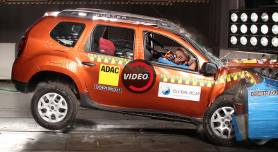 Scor dezastruos pentru Renault Duster la testele Global NCAP! Nu a luat nici o stea... - Photo