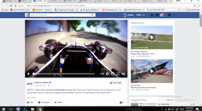 VIDEO: Nu există imagine mai clară decât atât! Iată ce vede pilotul dintr-un bolid IndyCar - Photo