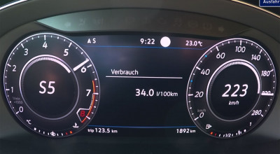 Probă de acceleraţie cu noul coupe VW Arteon de 280 de cai putere (VIDEO) - Photo