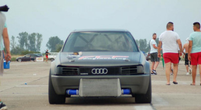 VIDEO: Cel mai rapid Audi din Republica Moldova poate parcurge sfertul de milă în doar 8.9 secunde! - Photo