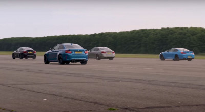VIDEO: Conflict intern în divizia Motorsport. M2 se duelează cu M4, M5 şi M6! - Photo