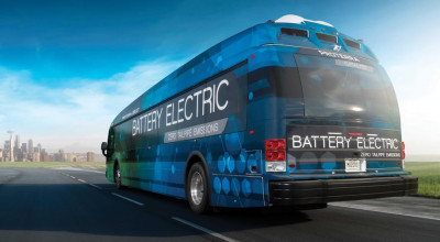Autobusul electric Proterra, a parcurs 1.800 km fără să se alimenteze suplimentar - Photo
