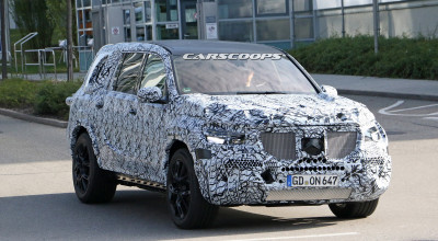 Noul Mercedes-Benz GLS a fost prins în obiectivile fotografilor spioni - Photo