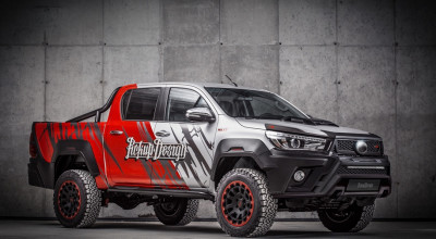 Atelierul Carlex a transformat Hilux-ul într-un monstru agresiv Atelierul Carlex a transformat Hilux-ul într-un monstru agresiv - Photo