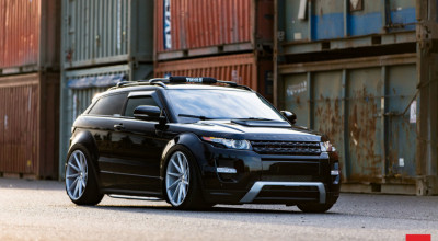 Vossen probează un set de jante pe cel mai scurt Range Rover Evoque Vossen probează un set de jante pe cel mai scurt Range Rover Evoque - Photo