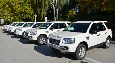 Şase SUV-uri noi Land Rover Freelander vor alerga acum pentru Serviciul Vamal şi Poliţia de Frontieră - Photo