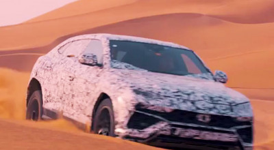 (Video) Lamborghini Urus cucereşte pustiul într-un nou teaser - Photo