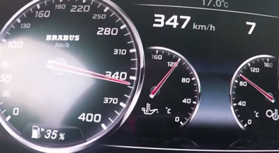 Brabus Rocket a avut nevoie de doar 3km de drum pentru a accelera până la 347 km/h - Photo