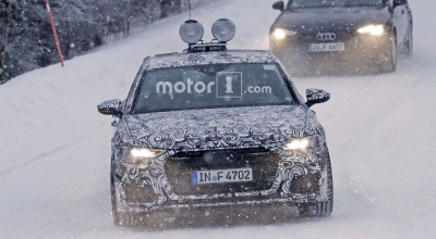 Noul Audi A6 a fost observat camuflat la testele în condiţii extreme de iarnă - Photo