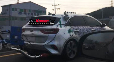 Vezi primele imagini spion unde noul Kia Cee'd este fotografiat aproape fără camuflaj - Photo