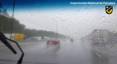 Atenţie Şoferi! Plouă, iar din acest motiv se intensifică controlul în cadrul operaţiunii UMBRIŞ! - Photo