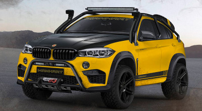 Manhart a transformat SUV-ul de performanţă BMW X6M într-un adevărat off-roader Manhart a transformat SUV-ul de performanţă BMW X6M într-un adevărat off-roader - Photo