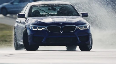 E oficial! BMW M5 a bătut recordul la drift continuu. Timp de 8 ore a derapat 374 de kilometri - Photo
