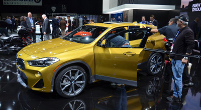 Vezi poze reale cu noul BMW X2, expus la Salonul Auto Nord American - Photo