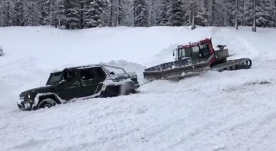 VIDEO: Am aflat ce poate opri din înaintare un Mercedes-AMG G63 6x6! - Photo