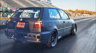 VIDEO: Cel mai rapid Golf 3 din SUA parcurge sfertul de milă în numai 8.53 secunde! - Photo