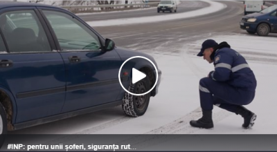 În mijloc de iarnă, unii şoferi încă mai circulă cu anvelope de vară! INP bate alarma - Photo