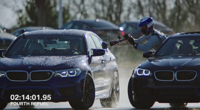 (VIDEO) BMW a inventat un nou sistem menit să alimenteze bolizii în timpul drift-ului - Photo