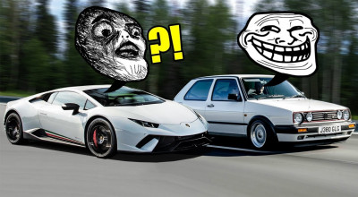 Aparenţele înşală! Iată o colecţie video în care maşinile obişnuite pun la respect supercaruri exotice! - Photo