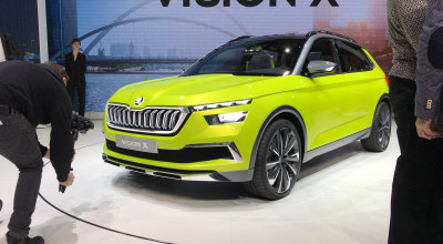 LIVE Geneva: Skoda prezintă Vision X. Crossoverul ce rulează pe benzină, gaz și energie electrică! LIVE Geneva: Skoda prezintă Vision X. Crossoverul ce rulează pe benzină, gaz și energie electrică! - Photo