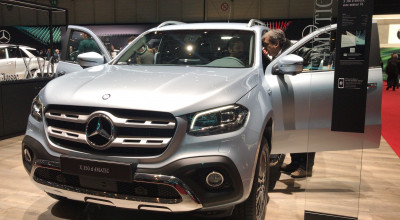 LIVE Geneva: X-Class se arată în toată splendoarea la standul Mercedes - Photo