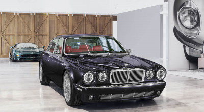 Jaguar a expus la Geneva un XJ6 unicat! Aparține toboșarului Nicko McBrain, din trupa Iron Maiden - Photo